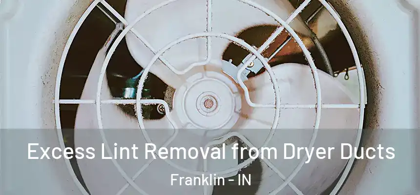 Excess Lint Removal from Dryer Ducts Franklin - IN